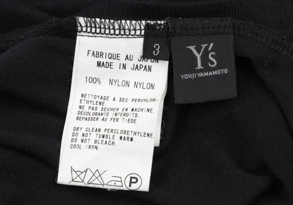 Y's Nylon Boat Neck Top K-175347_015
