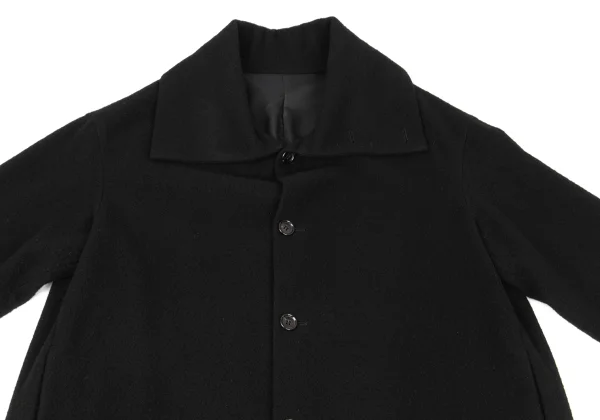 Y's Wool Nylon High Neck Coat K-175350_003