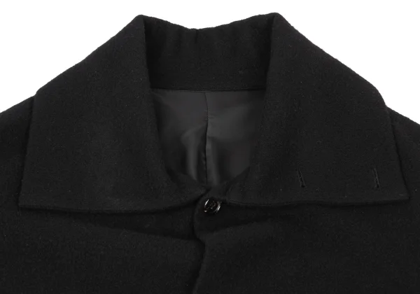 Y's Wool Nylon High Neck Coat K-175350_004