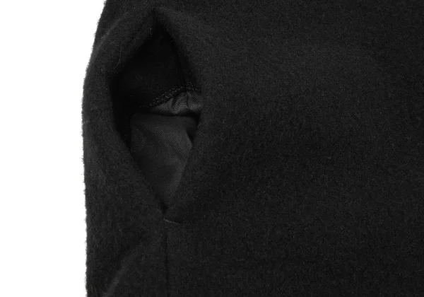 Y's Wool Nylon High Neck Coat K-175350_011