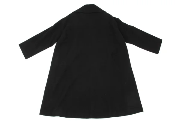 Y's Wool Nylon High Neck Coat K-175350_013