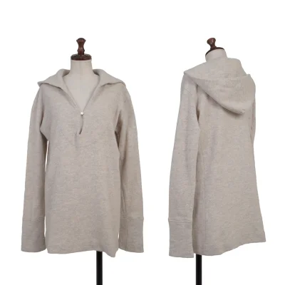 45rpm 45R umii908 Wool Brushed Pullover Hoodie