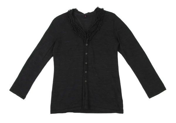 45rpm 45R Cutting Frill Wool Cardigan K-175356_002