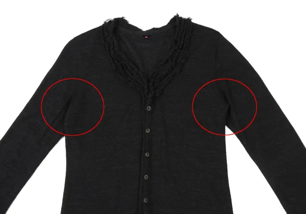 45rpm 45R Cutting Frill Wool Cardigan K-175356_003