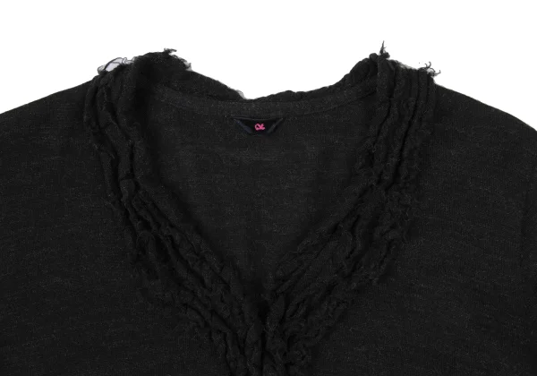 45rpm 45R Cutting Frill Wool Cardigan K-175356_006