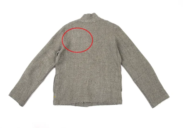 R by 45rpm Wool Cut Off Stand Collar Jacket K-175359_013