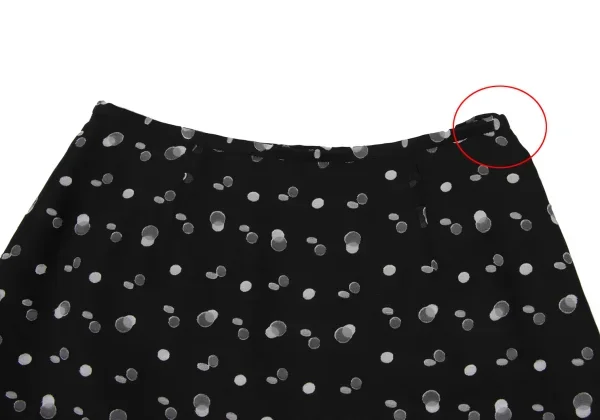 La Mode BALENCIAGA Poly Sheer Dot Sleeveless Top & Skirt K-175362_012