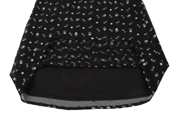 La Mode BALENCIAGA Poly Sheer Dot Sleeveless Top & Skirt K-175362_016