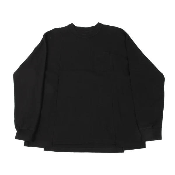 sacai Cotton Rebuild T Shirt Black 2 K-175363_001