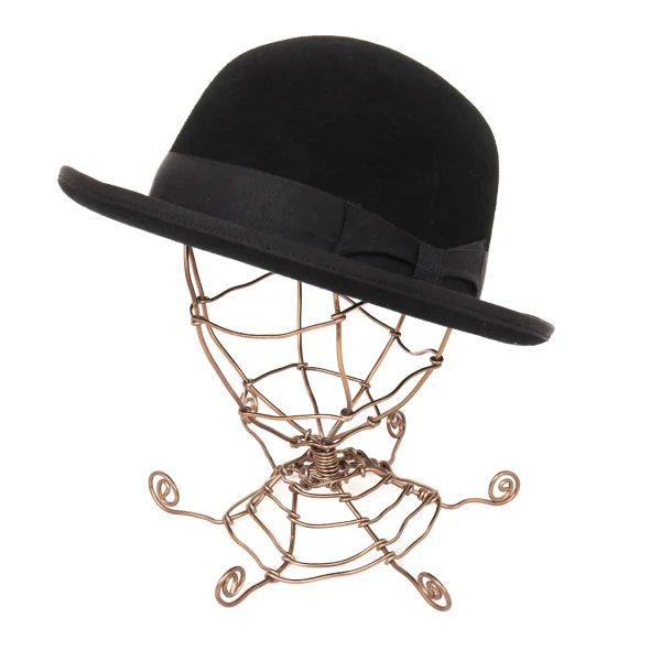 CA4LA Wool Felt Bowler Hat Black 59 K-175366_001