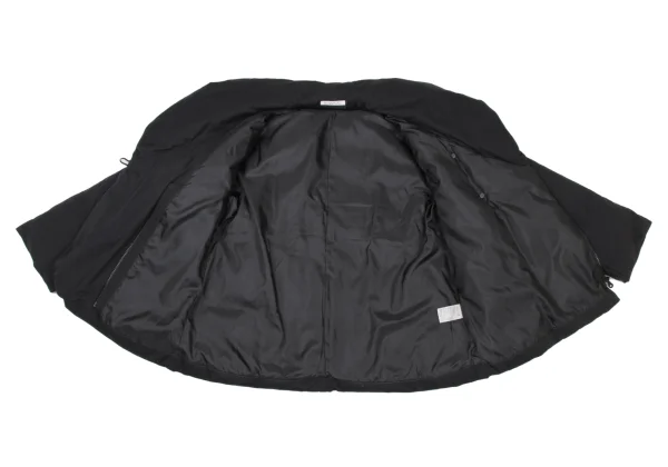 PLEATS PLEASE Padded Zip Shawl Collar Down Jacket K-175367_015