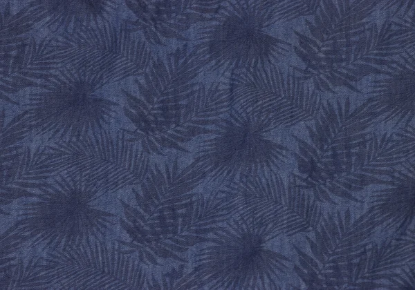 ARMANI EXCHANGE Botanical Print Chambray Long Sleeve Shirt K-175369_014