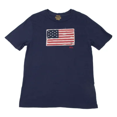 POLO RALPH LAUREN Stars and Stripes Patch T Shirt