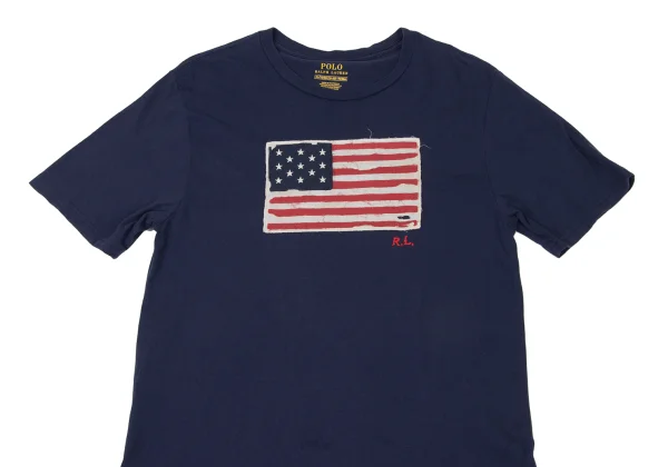 POLO RALPH LAUREN Stars and Stripes Patch T Shirt K-175370_002
