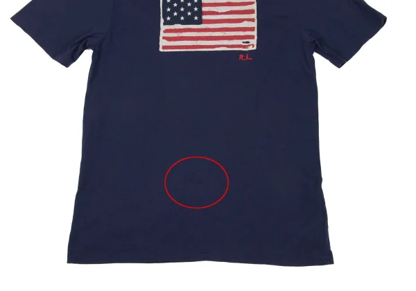 POLO RALPH LAUREN Stars and Stripes Patch T Shirt K-175370_007