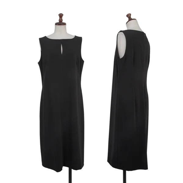 Theory luxe Poly Stretch Sleeveless Dress Black 40 K-175371_001