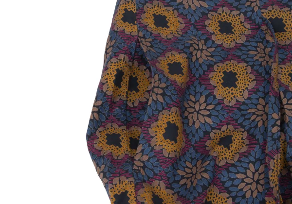 Max Mara WEEKEND LINE Cotton Graphic Print Wide Pants K-175377_004