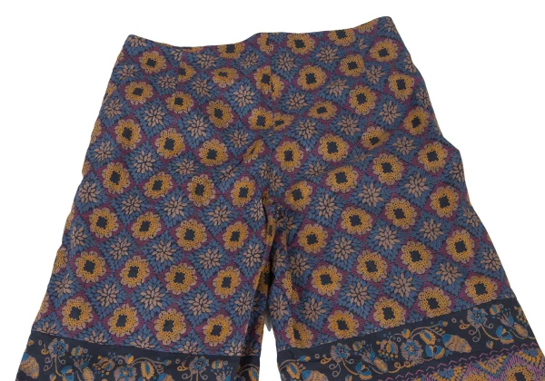 Max Mara WEEKEND LINE Cotton Graphic Print Wide Pants K-175377_011