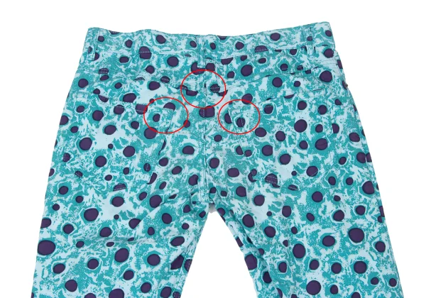 tao COMME des GARCONS Cotton Dot Print Pants K-175380_012