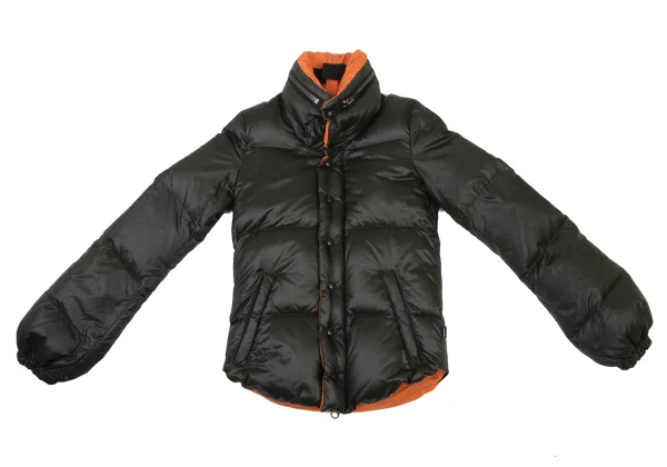 L.G.B Nylon Back Zip Pocket Design Down Jacket K-175382_002