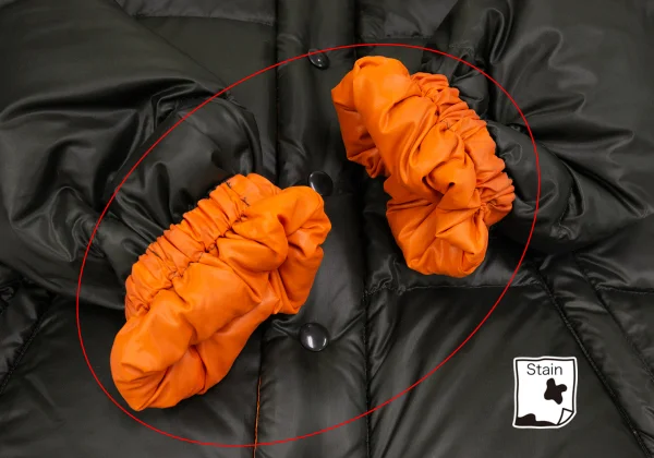 L.G.B Nylon Back Zip Pocket Design Down Jacket K-175382_006