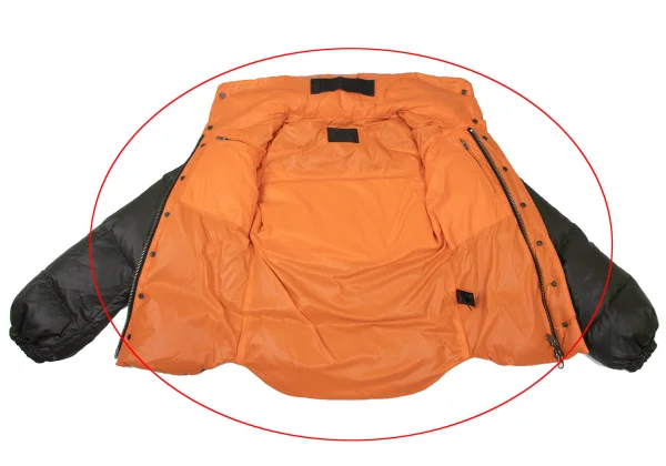 L.G.B Nylon Back Zip Pocket Design Down Jacket K-175382_008