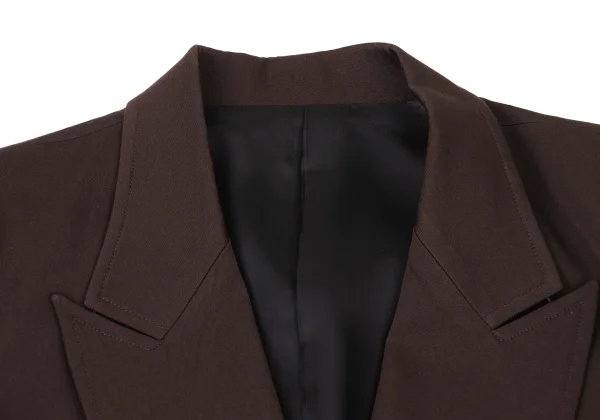 WORKSHOP Wool Gaba Double-breasted Jacket K-175386_004