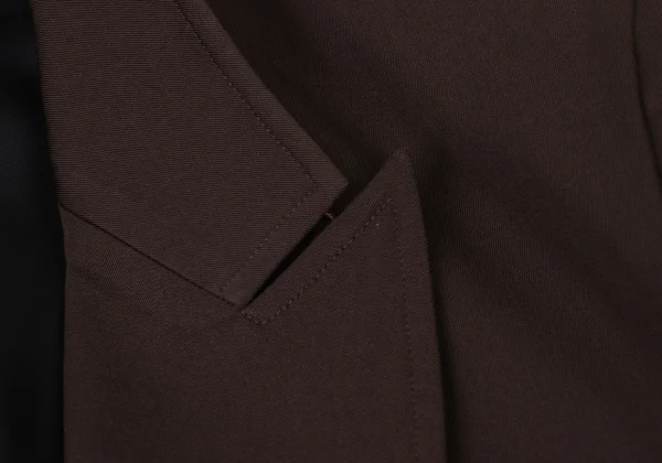 WORKSHOP Wool Gaba Double-breasted Jacket K-175386_006