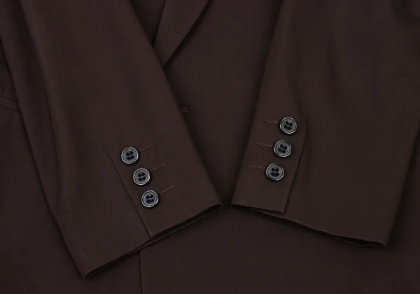 WORKSHOP Wool Gaba Double-breasted Jacket K-175386_009