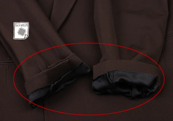 WORKSHOP Wool Gaba Double-breasted Jacket K-175386_010