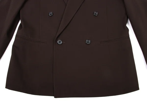 WORKSHOP Wool Gaba Double-breasted Jacket K-175386_011