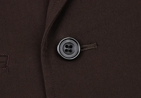 WORKSHOP Wool Gaba Double-breasted Jacket K-175386_012