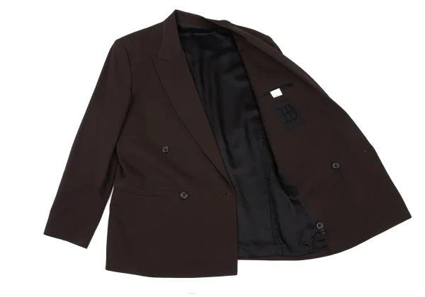 WORKSHOP Wool Gaba Double-breasted Jacket K-175386_013