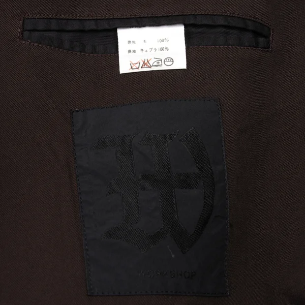 WORKSHOP Wool Gaba Double-breasted Jacket K-175386_019
