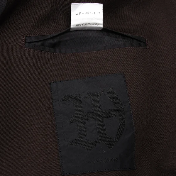 WORKSHOP Wool Gaba Double-breasted Jacket K-175386_020