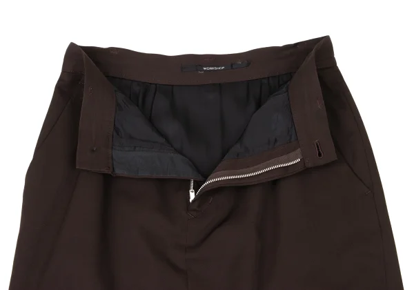 WORKSHOP Wool Gaba A-Line Skirt K-175387_008
