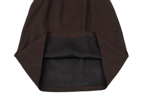 WORKSHOP Wool Gaba A-Line Skirt K-175387_010