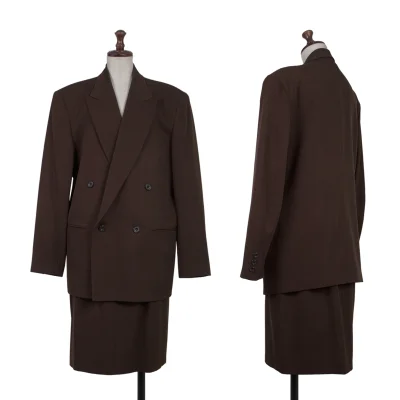 WORKSHOP Wool Gaba Jacket & Skirt