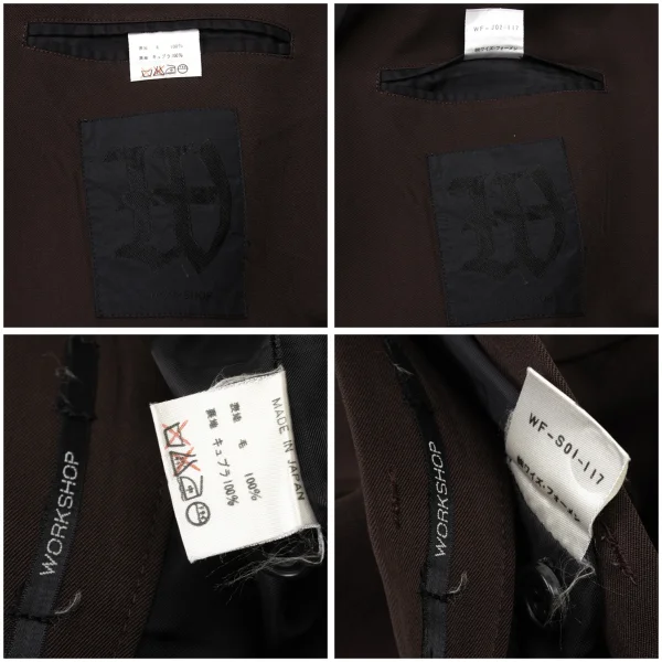 WORKSHOP Wool Gaba Jacket & Skirt K-175388_020