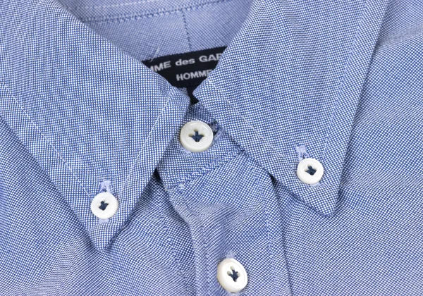 COMME des GARCONS HOMME Cotton Oxford Button Down Shirt K-175391_004