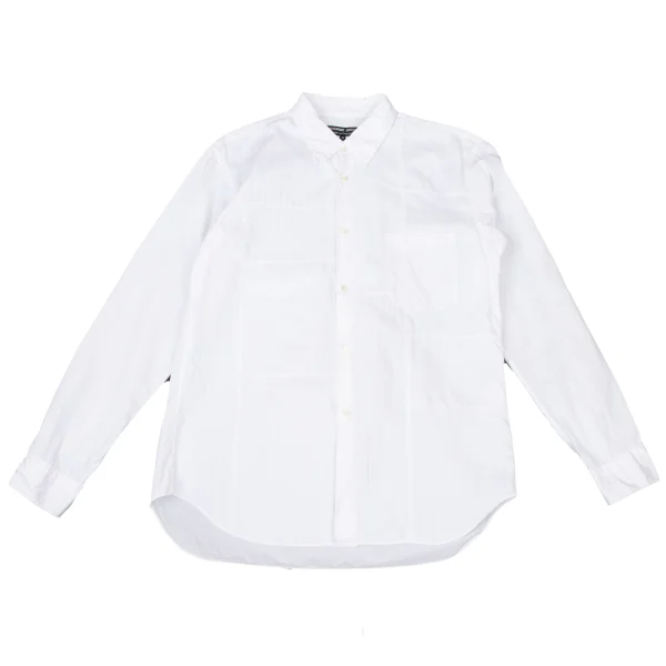 COMME des GARCONS HOMME DEUX Switching Long Sleeve Shirt White M K-175392_001