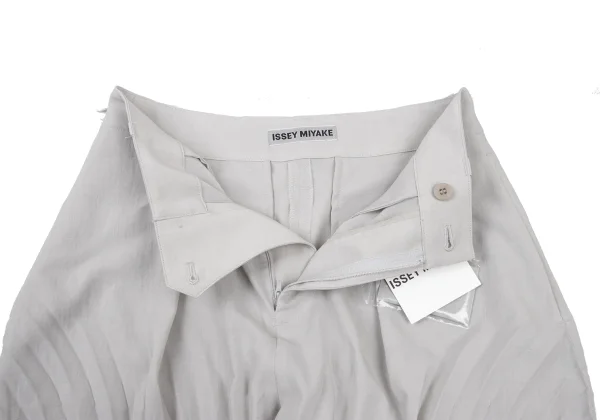 ISSEY MIYAKE Poly Curve Pleats Pants K-175395_005