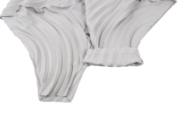 ISSEY MIYAKE Poly Curve Pleats Pants K-175395_007