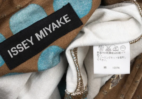 ISSEY MIYAKE Printed Cotton Jacket K-175396_019