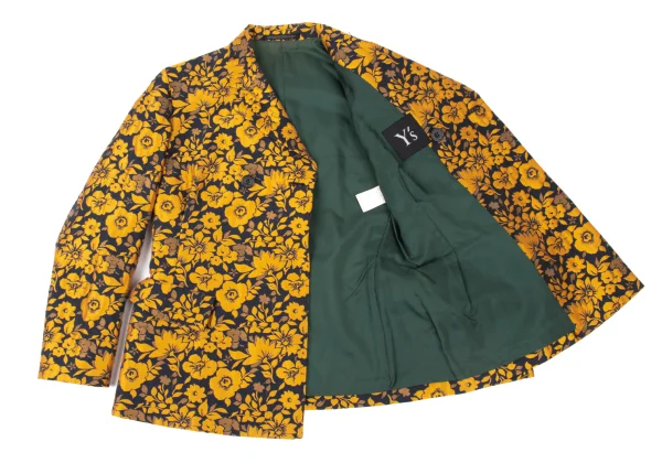 Y's Floral Jacquard Jacket K-175397_013