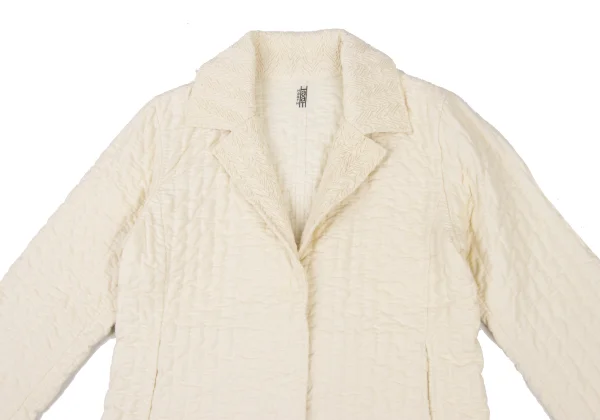 ISSEY MIYAKE HaaT Hand Dyed Stitch Cotton Jacket K-175399_003