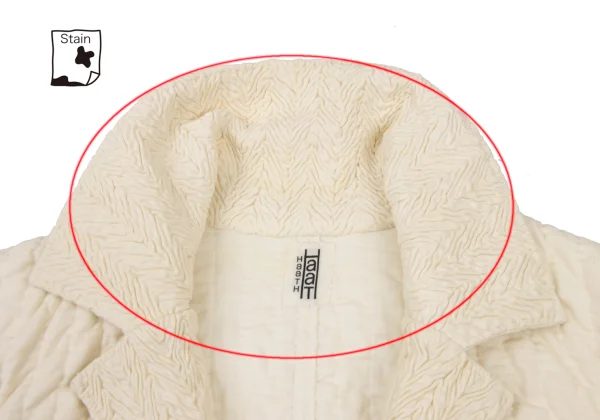 ISSEY MIYAKE HaaT Hand Dyed Stitch Cotton Jacket K-175399_005