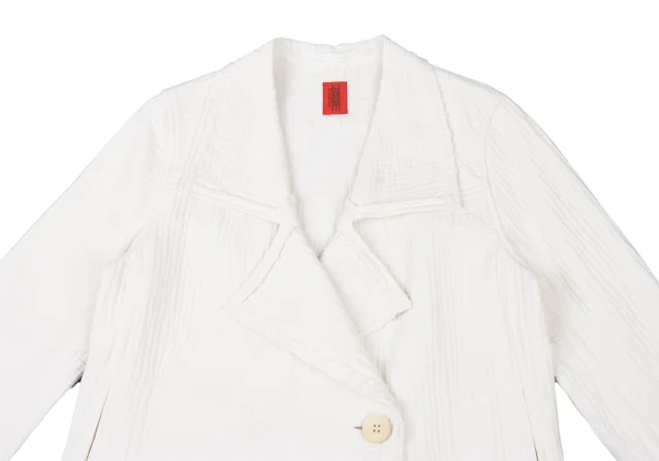 ISSEY MIYAKE HaaT Wrinkle Cotton Jacket K-175400_003