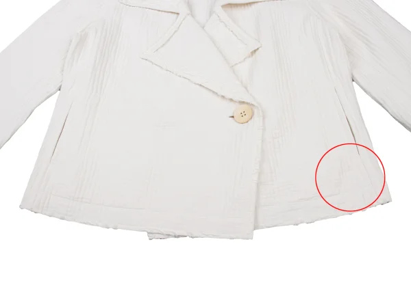 ISSEY MIYAKE HaaT Wrinkle Cotton Jacket K-175400_009
