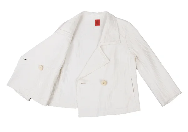 ISSEY MIYAKE HaaT Wrinkle Cotton Jacket K-175400_013